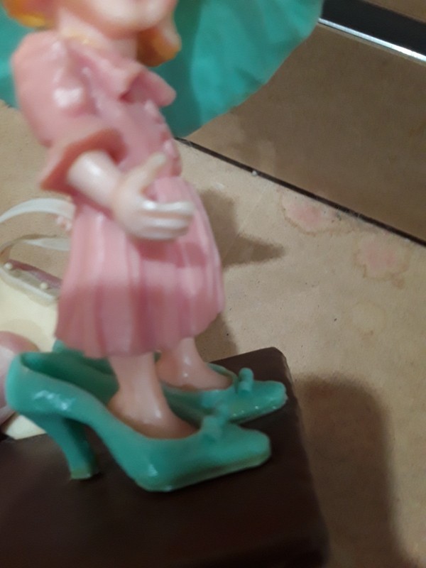 Vintage Wilton Girl Dress Up Cake Topper Figurine 1979 gallery