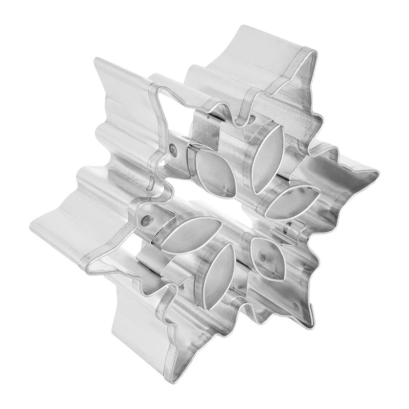 R&M International Snowflake 3 Inch Cookie Cutter With Cut Outs, B Style gallery
