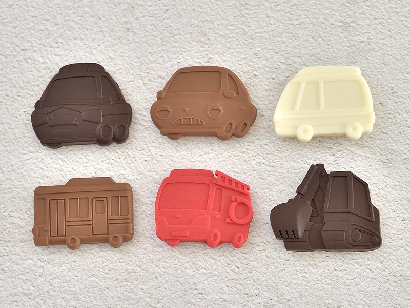 Cotta Vehicle Silicone Mold Car Truck Bus Train Chocolate mold gallery