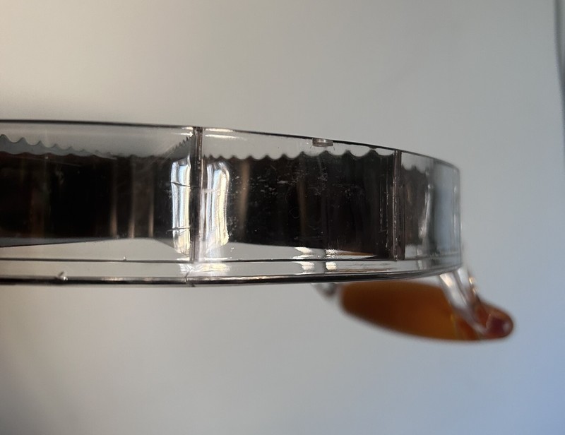 Vintage Lucite and Stainless Steel Handled Pie Cutter Excellent Condition gallery
