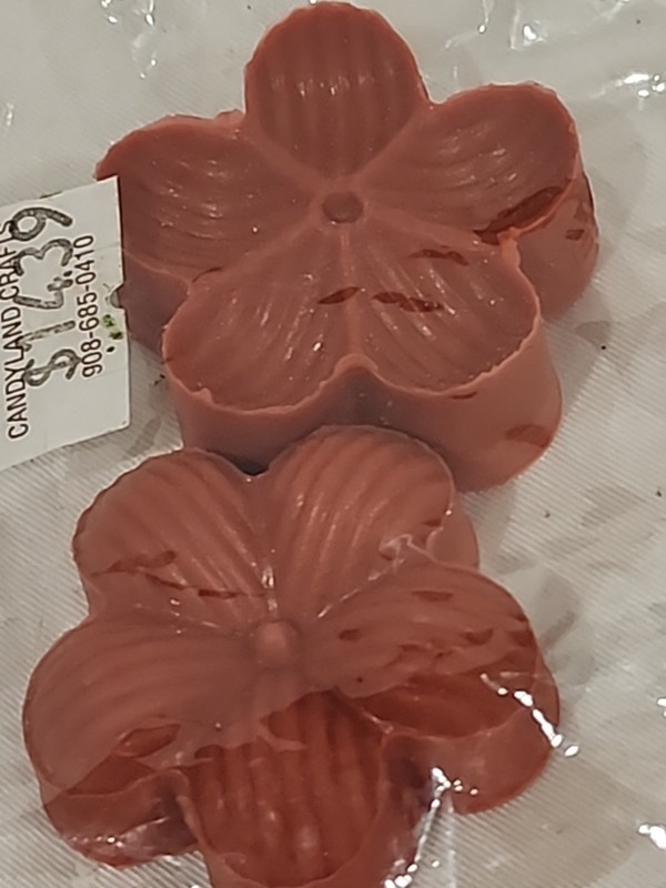 Fat Daddio Silicone Baking Mold: 2 pcs. BLOSSOM Veiners & Forms NOS Decorating gallery