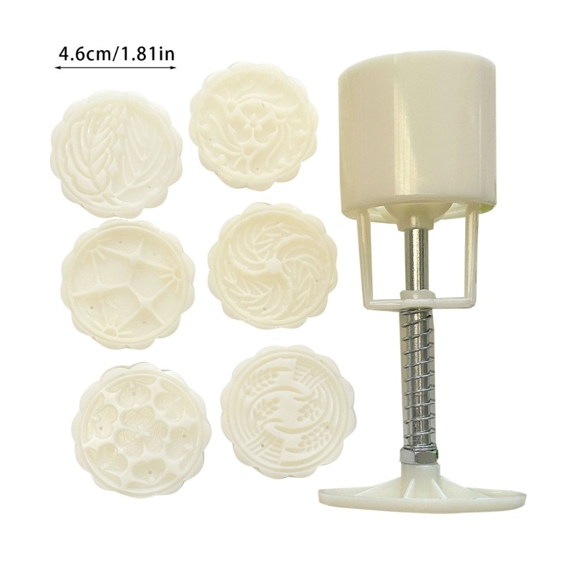 Animals Flower Moon Cake Molds Cookie Stamps Hand Pressure Moon Bakings Tool gallery