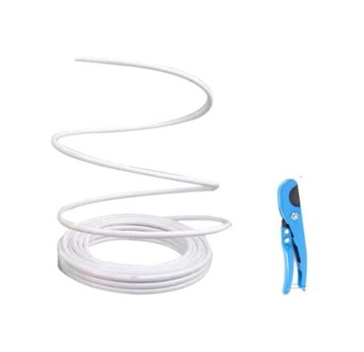 32ft Long 20mm Diameter White Flexible Pipe White (32ft+1PCS Tubing Scissor) gallery