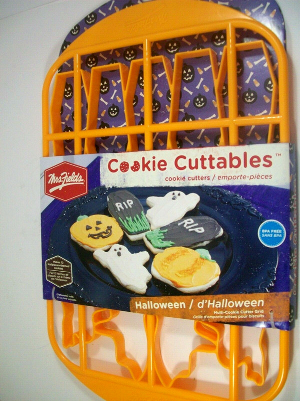Halloween Cookie Cutter Sheet Ghost Mrs Fields Cookie Cutter