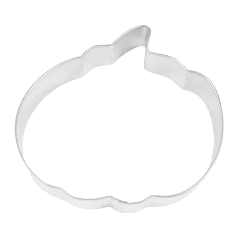 2.75" Pumpkin Cookie Cutter Tin Steel Autumn Fall Halloween Thanksgiving gallery