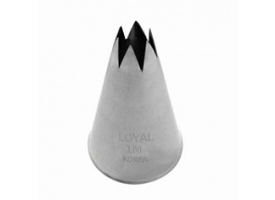 Loyal Open Star Tip #1M – cupcake swirl rosette decorating