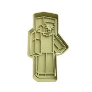 Steve Minecraft Cookie Cutter Fondant Biscuit Baking Tool