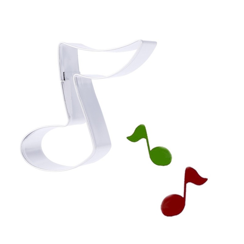 Music Note Fondant Plunger Stainless Steel Food Mold Cake Cutter gallery