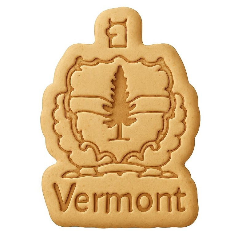 Maple Leaf Vermont Cookie Cutter & Stamp, Fondant & Clay – 4×3.3