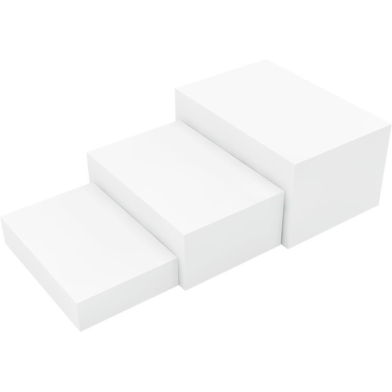 Acrylic Buffet Riser Stand Set Display Dessert Holder Stackable Food Organizer gallery