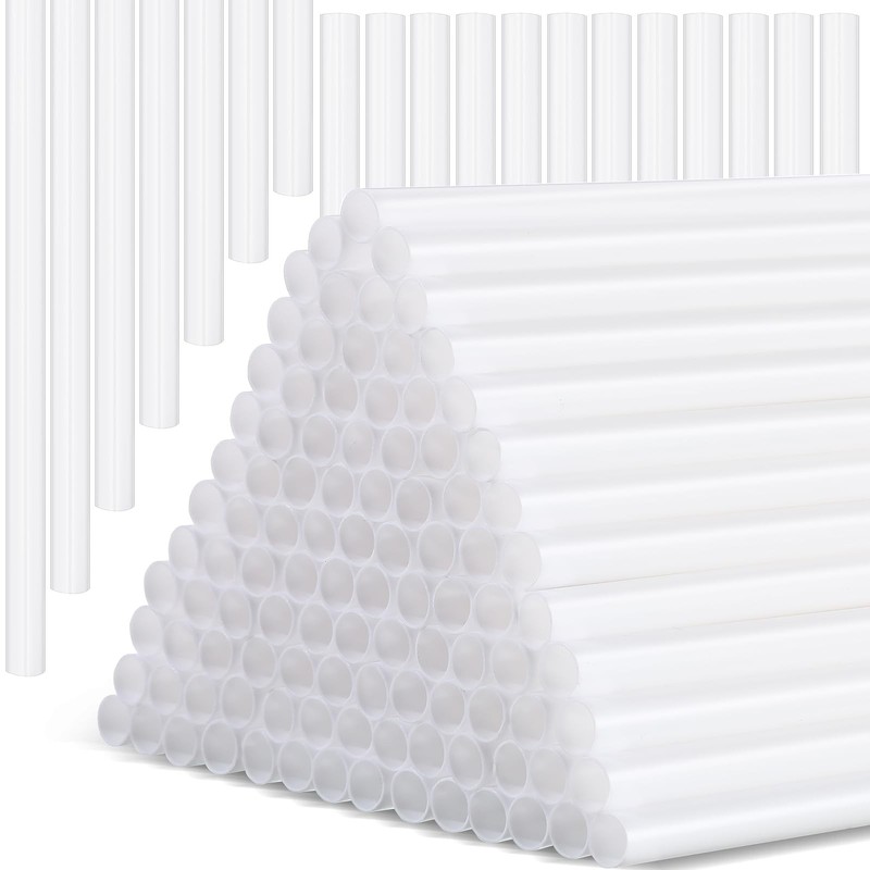 200 Pieces White Plastic Cake Dowel Rods Bulk for Tiered Cake Construction an…