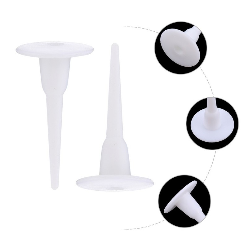 70Pcs Cupcake Decor Tool Flower Nails for Cake Piping and Petal Paste Decoration
