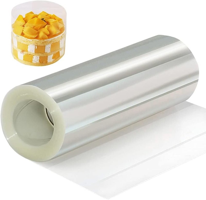 Cake Collar 6 Inch,Acetate Cake Collar Roll DIY Acetate Sheet Baking Transparent