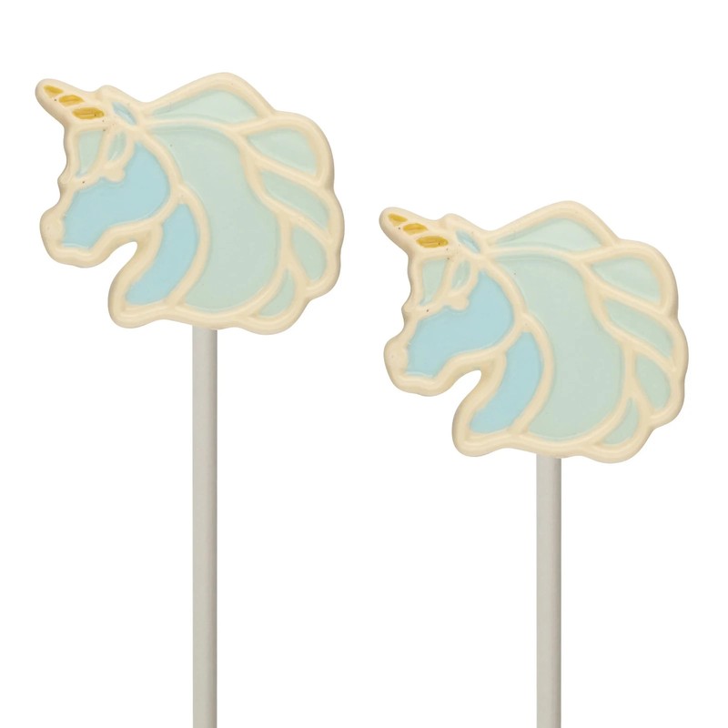 A009 Unicorn Lolly Lollipop Chocolate Candy, Plaster or Soap Mold gallery