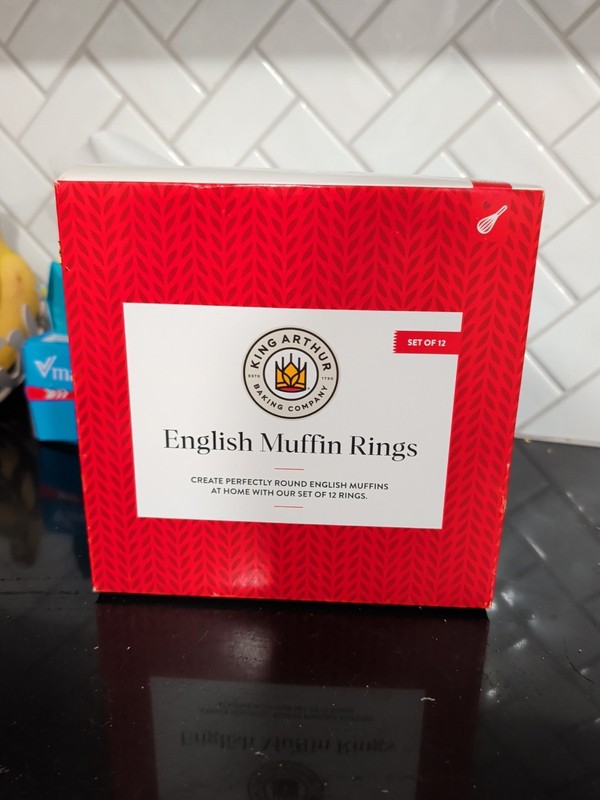 Baking Company English Muffin Rings, Stainless Steel, Round Set Of 12 For Coo…
