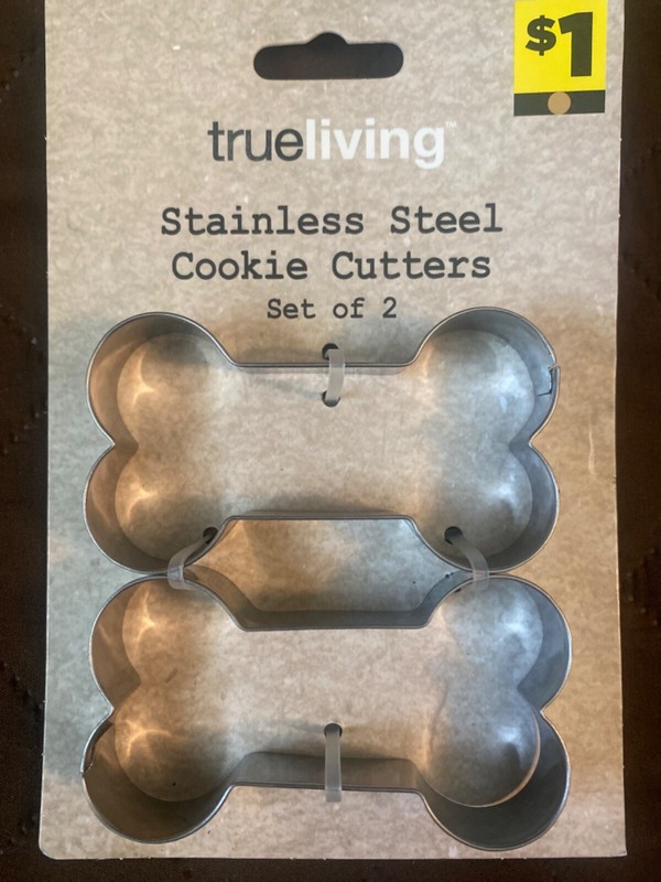5 pack trueliving Stainless Steel Cookie Cutters - 2 styles (10 cutters in all) gallery