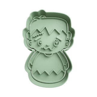 Frankenstein Cute Halloween Cookie Cutter Fondant Biscuit Baking Tool