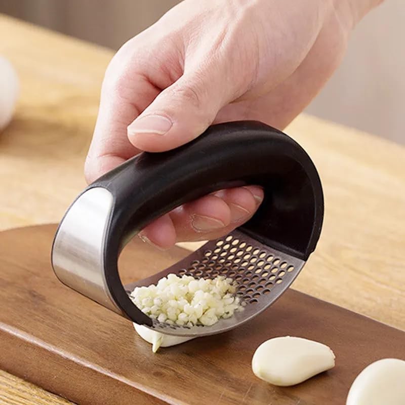 Discover the Best Garlic Press Rocker - Heavvy Duty, Standard, Black/Silver gallery