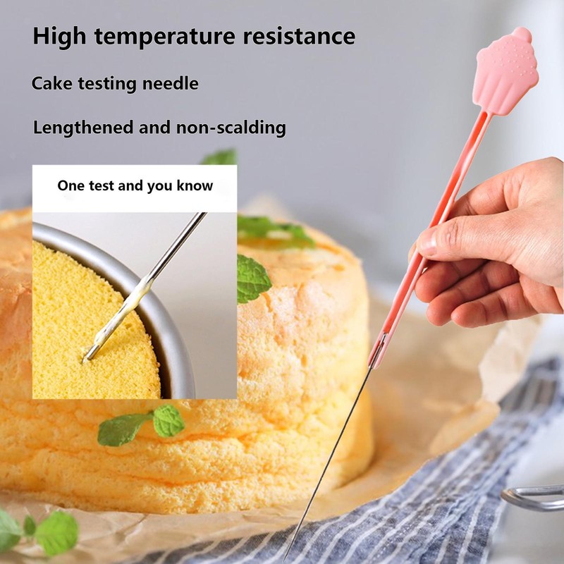2 Pieces Cake Testers Cake Testing Pins Bakery Tools Kitchen Auxiliary Baking gallery