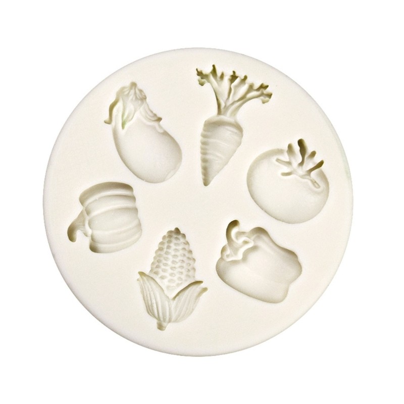 Vegetable Shaped Mold Fondant Chocolate Mould Cake Pastry Baking DIY Supplies