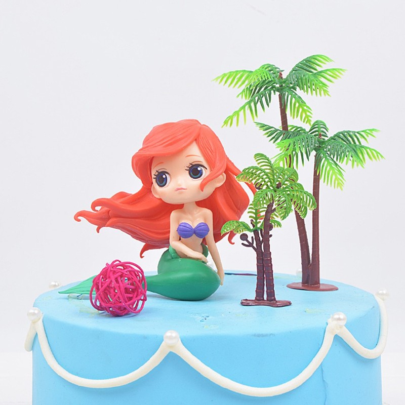 10PCS Tridimensional Plastic Coconut Three Birthday Cake Decor Ocean Themed gallery