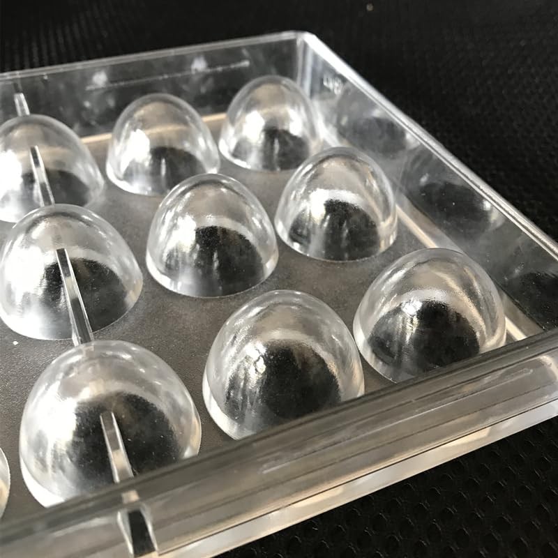 Cone Chocolate Mold Half Egg Polycarbonate Candy Mould for DIY Poly-carbonate gallery