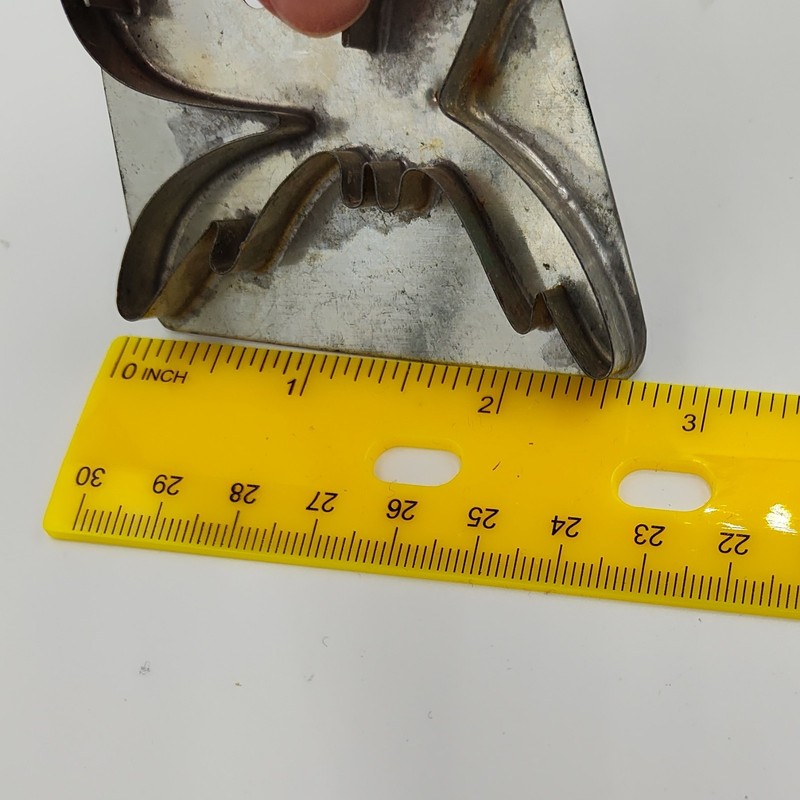 B. Cukla MOOSE HammerSong Folkart Handmade Tin Cookie Cutter w/ Handle (B) gallery