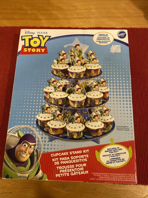 Toy Story Cupcake Stand Kit- New And Sealed!!