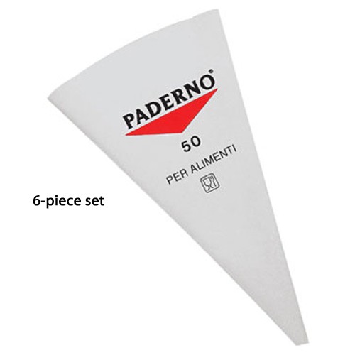 World Cuisine 4710546 18 1/8 in Cotton/Plastic Pastry Bags