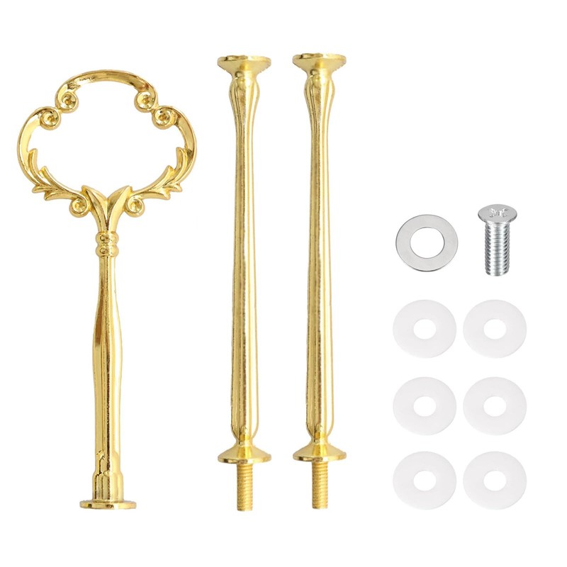 3 Tier Cake Stand Hardware Tiered Tray Plate Hardware Kit Heavy Metal Holder …