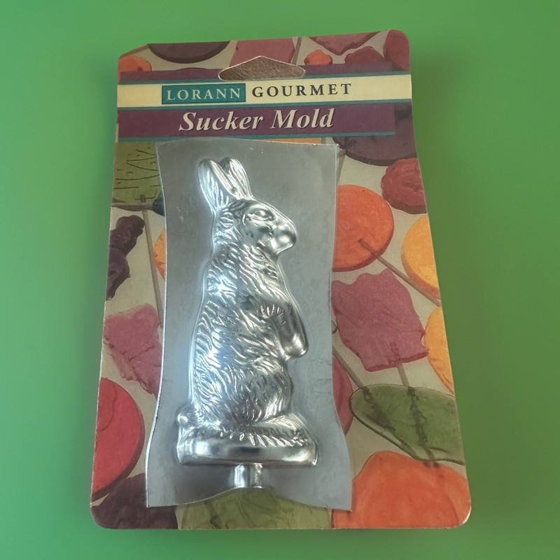 Lorann Gourmet Easter Rabbit Sucker – Vintage In Original Package