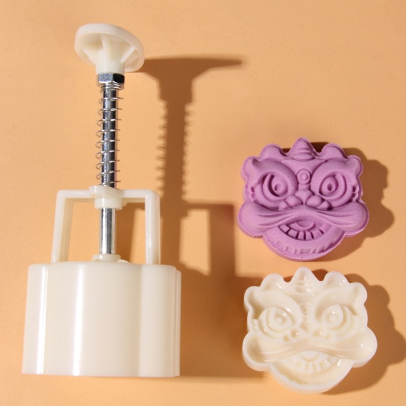 3 Styles Mooncake Mold 50~75g DIY Hand Pressure Fondant Moon Cake Mould gallery