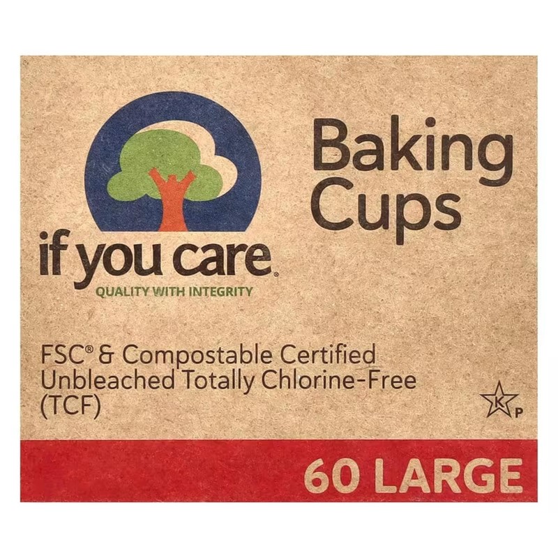 Heavy Duty Unbleached Baking Cups 60 Count 3 Pack for Birthday and Holidays gallery