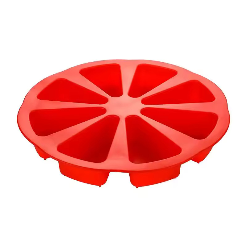 8 Hole Orange Shape Cake Mold DIY Fondant Baking Tool NEW