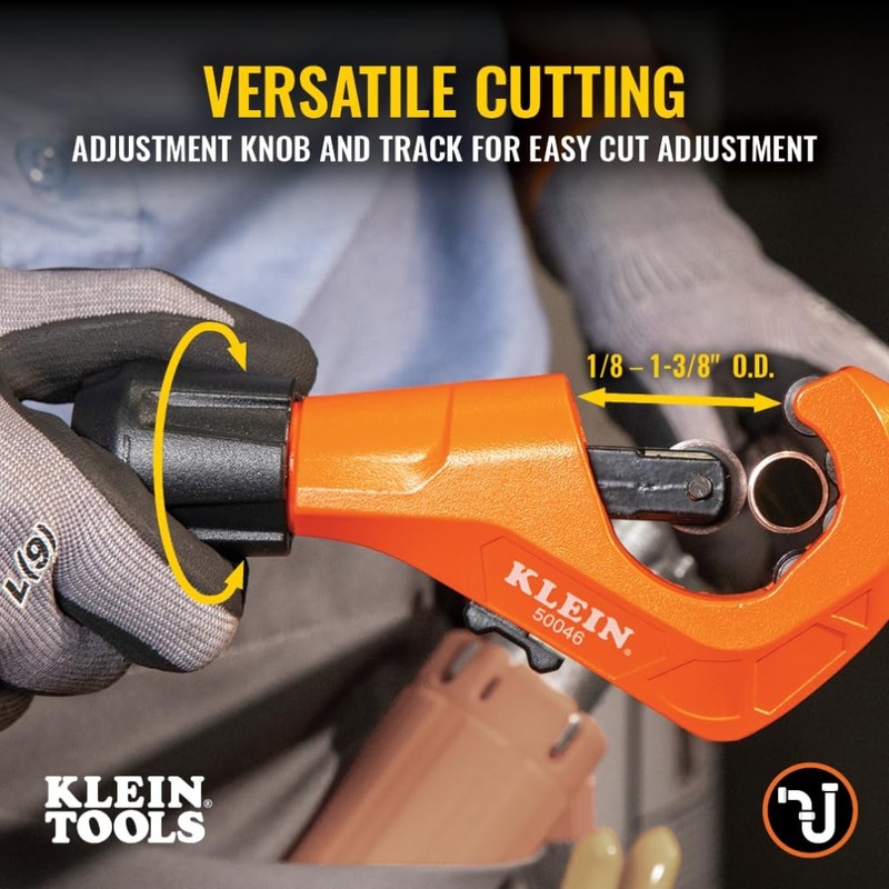 Klein Tools 50046 Constant Swing Tubing Cutter For Copper And Aluminum 1/8 To 1 gallery