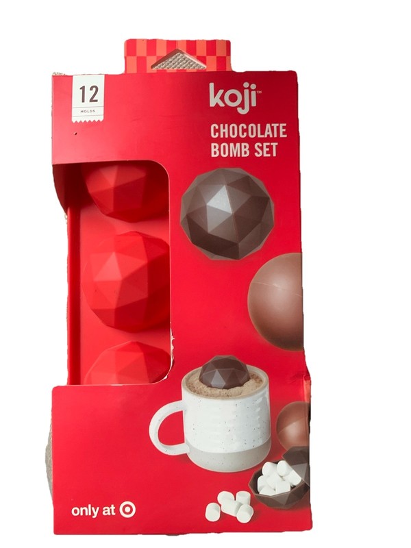 Koji Set of 2 Chocolate Bomb Mold Hot Chocolate NEW gallery