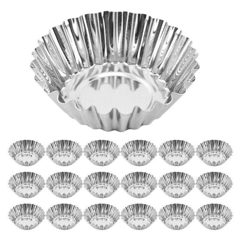 30 Pcs Mini Pie Molds Cake Pans Tart Cup Cupcake Baking Cups gallery