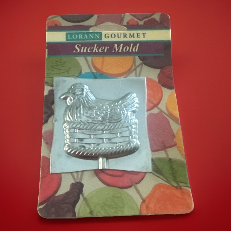Lorann Gourmet Hen In A Basket Sucker Mold Pristine In Original Packaging
