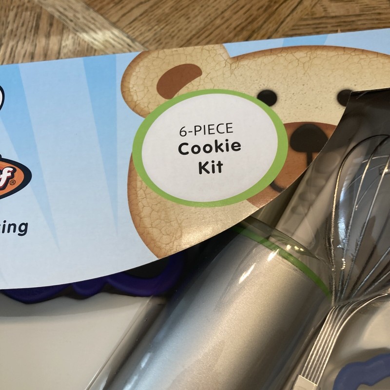 Curious Chef TCC50106 - 6 piece Cookie Kit, Brand New In Box. For Kids. gallery