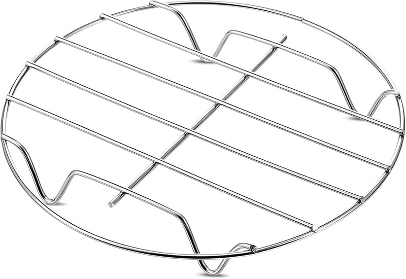 Steaming Rack 6.77” Stainless Steel Steamer Rack Pot Accessories for Roasting