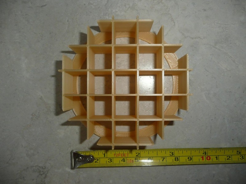 WAFFLE DESIGN PATTERN CONCHA CUTTER MEXICAN SWEET BREAD STAMP MADE IN USA PR4629 gallery