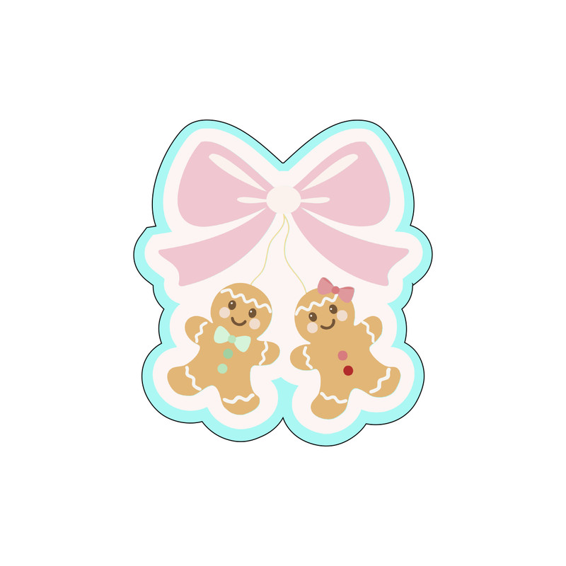 Gingerbread Bow Cookie Cutters
