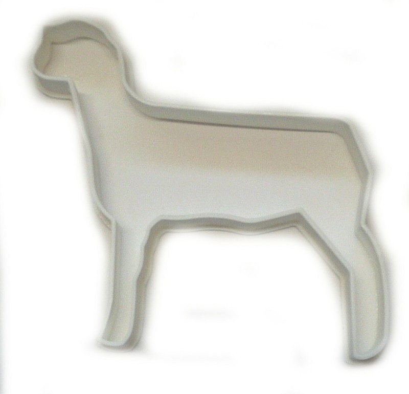 SHEEP FULL BODY FARM ANIMAL LIVESTOCK WOOL FLEECE LAMB COOKIE CUTTER USA PR2433