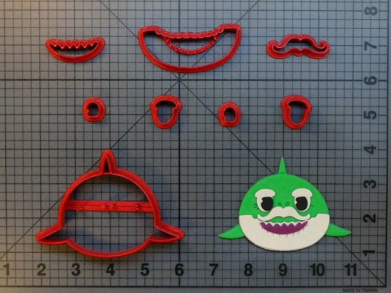 Music Shark – Grandpa 266-A850 Cookie Cutter Set