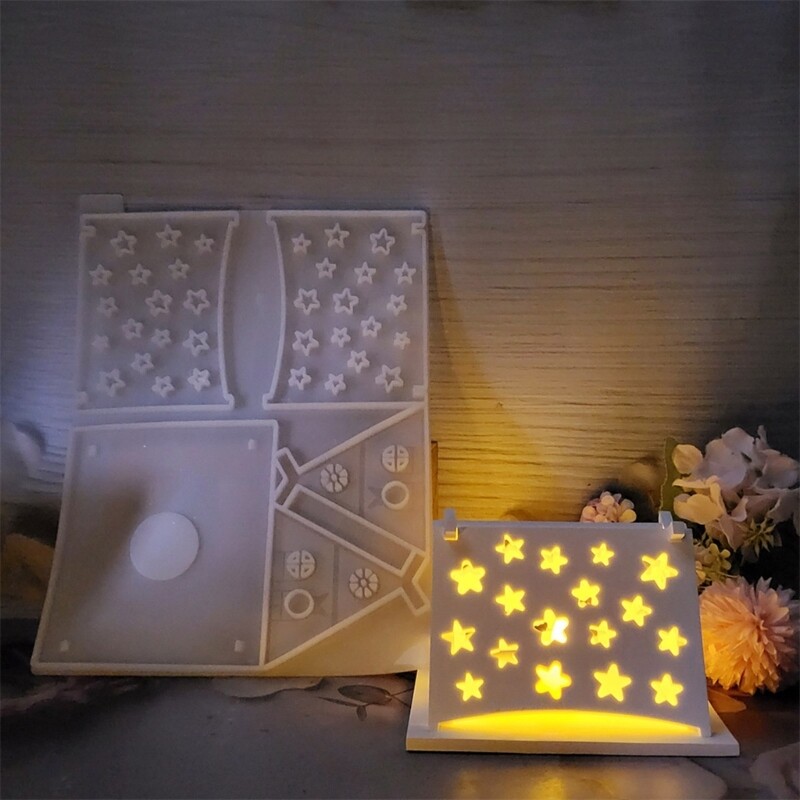Practical Home Decoration Mold Miniature House Shaped Accessories Silicone Mold gallery