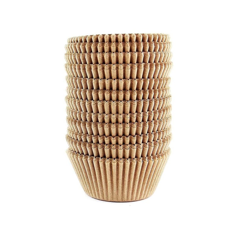 Natural Baking Cups Cupcake Liners Standard Sized, 300 Count Natural Odorless