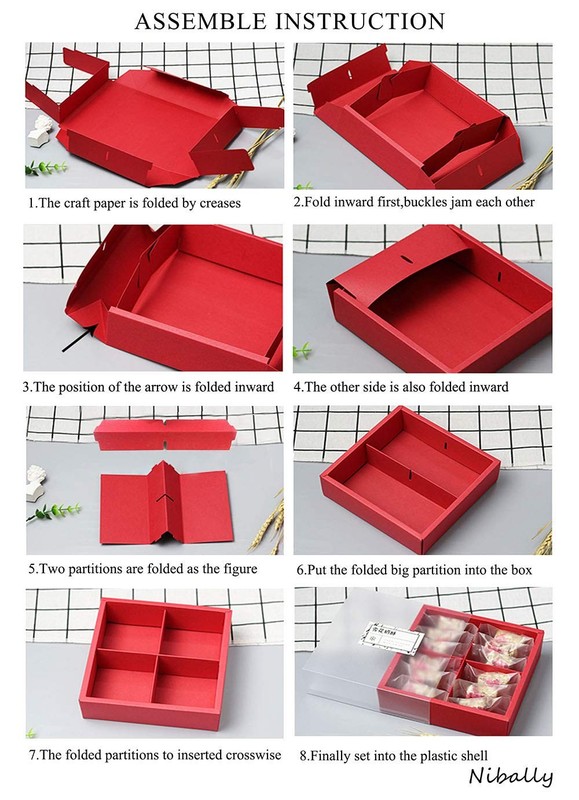 15 PCS Cupcake Box With Insert Window Food Grade Paper Pastry Container gallery
