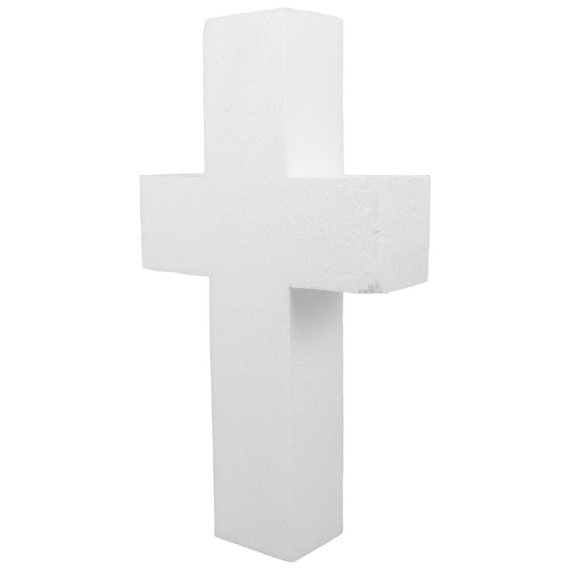 Prosthetic Cake Foam Fondant Cross Model Display for Communion Blank Dummy