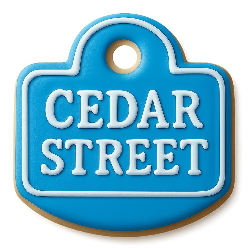 Cedar Street Design 1 Cookie Cutter & Stamp, Fondant & Clay Cutter - 4x4" gallery