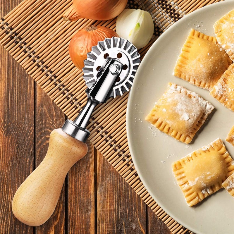 Fusiontec Pastry Wheel Cutter - Pasta - 1 Count (Pack of 1), 1 gallery